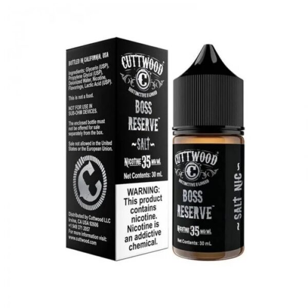 Cuttwood Boss Reserve Salt Likit