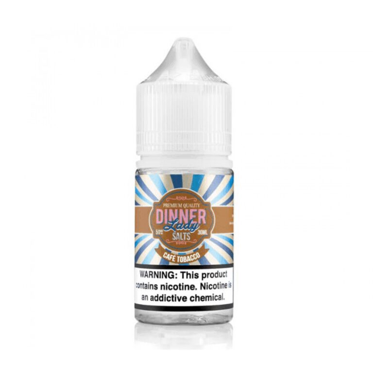 Dinner Lady Cafe Tobacco Salt Likit 30ml