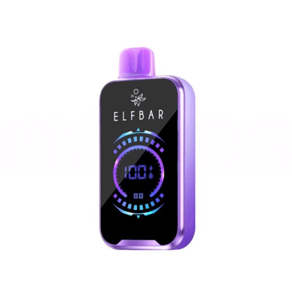 Elf Bar Raya D2 20000 Grape Ice Kullan At Vape Bar