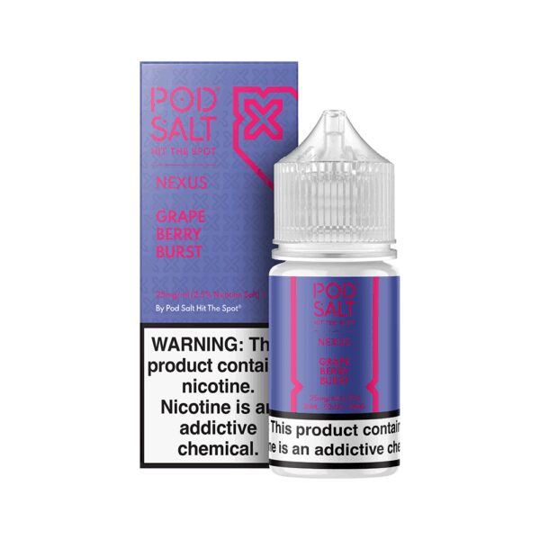 Pod Salt Grape Berry Burst Salt Likit