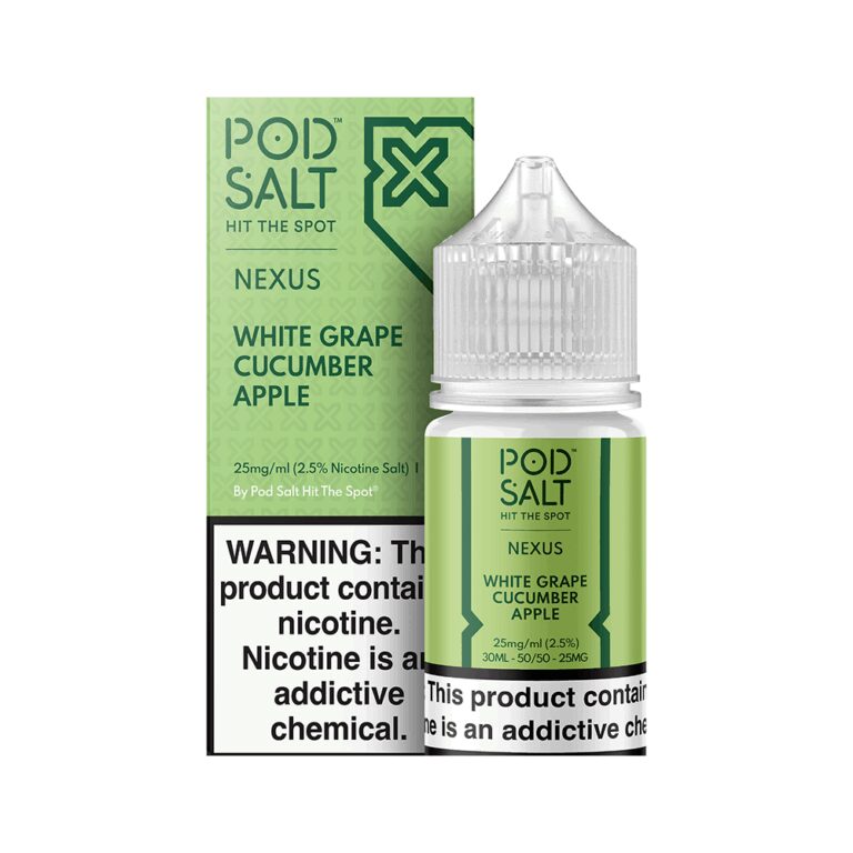 Pod Salt White Grape Cucumber Apple Salt Likit