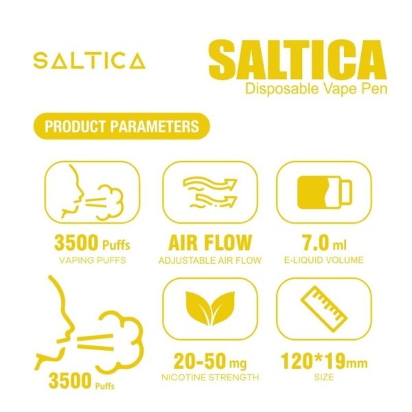 Saltica Banana Ice Kullan At Vape Pen