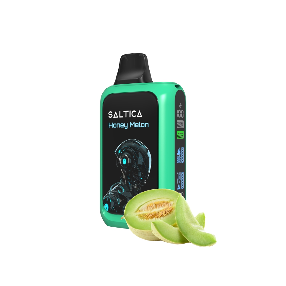 Saltica Cyber 18000 Honey Melon Kullan At Vape Bar