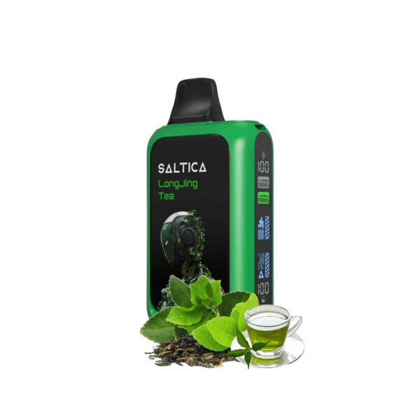 Saltica Cyber 18000 Longjing Tea Kullan At Vape Bar