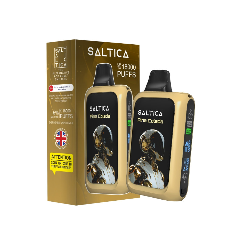 Saltica Cyber 18000 Pina Colada Kullan At Vape Bar