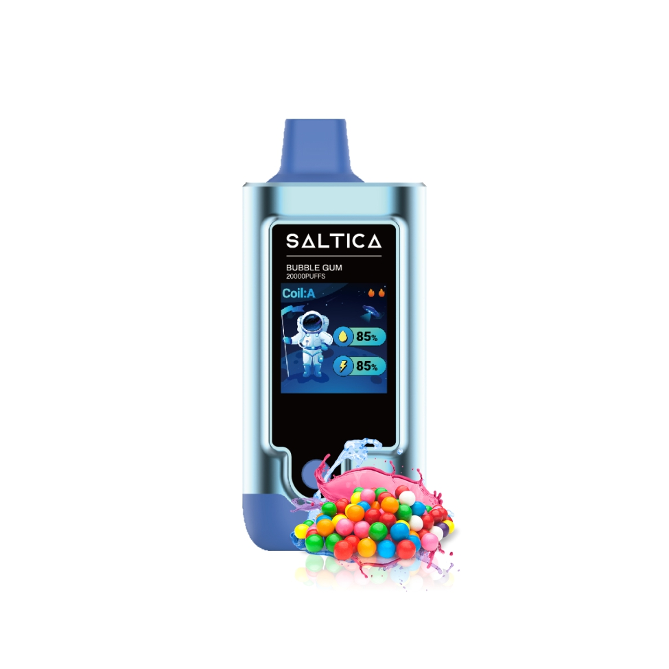 Saltica Digital 20000 Bubble Gum Kullan At Vape Bar