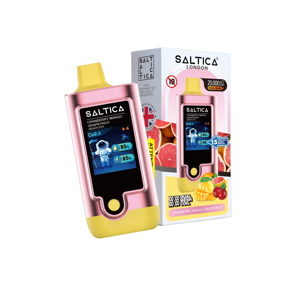 Saltica Digital 20000 Cranberry Mango Grapefruit Kullan At Vape Bar