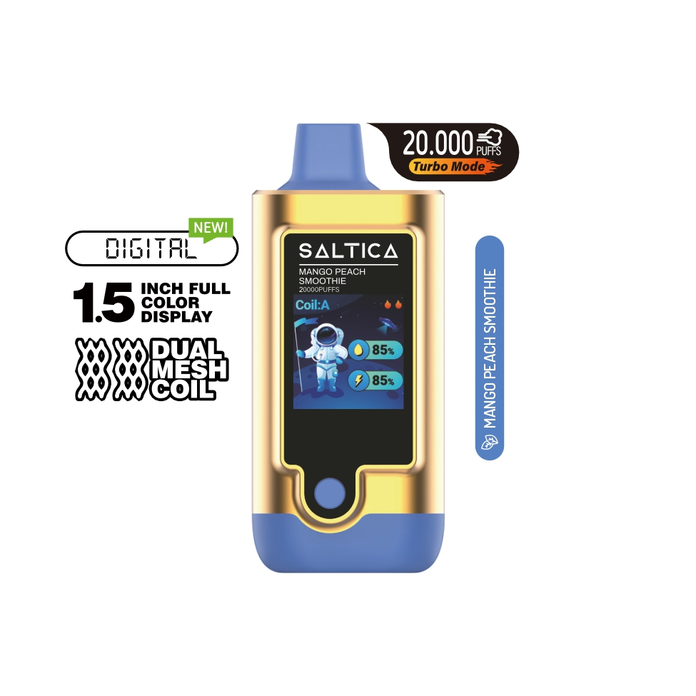 Saltica Digital 20000 Mango Peach Smoothie Kullan At Vape Bar