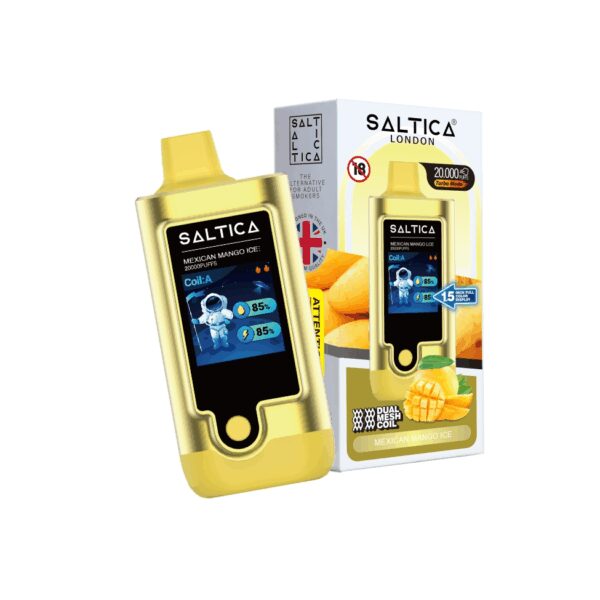 Saltica Digital 20000 Mexican Mango Ice Kullan At Vape Bar