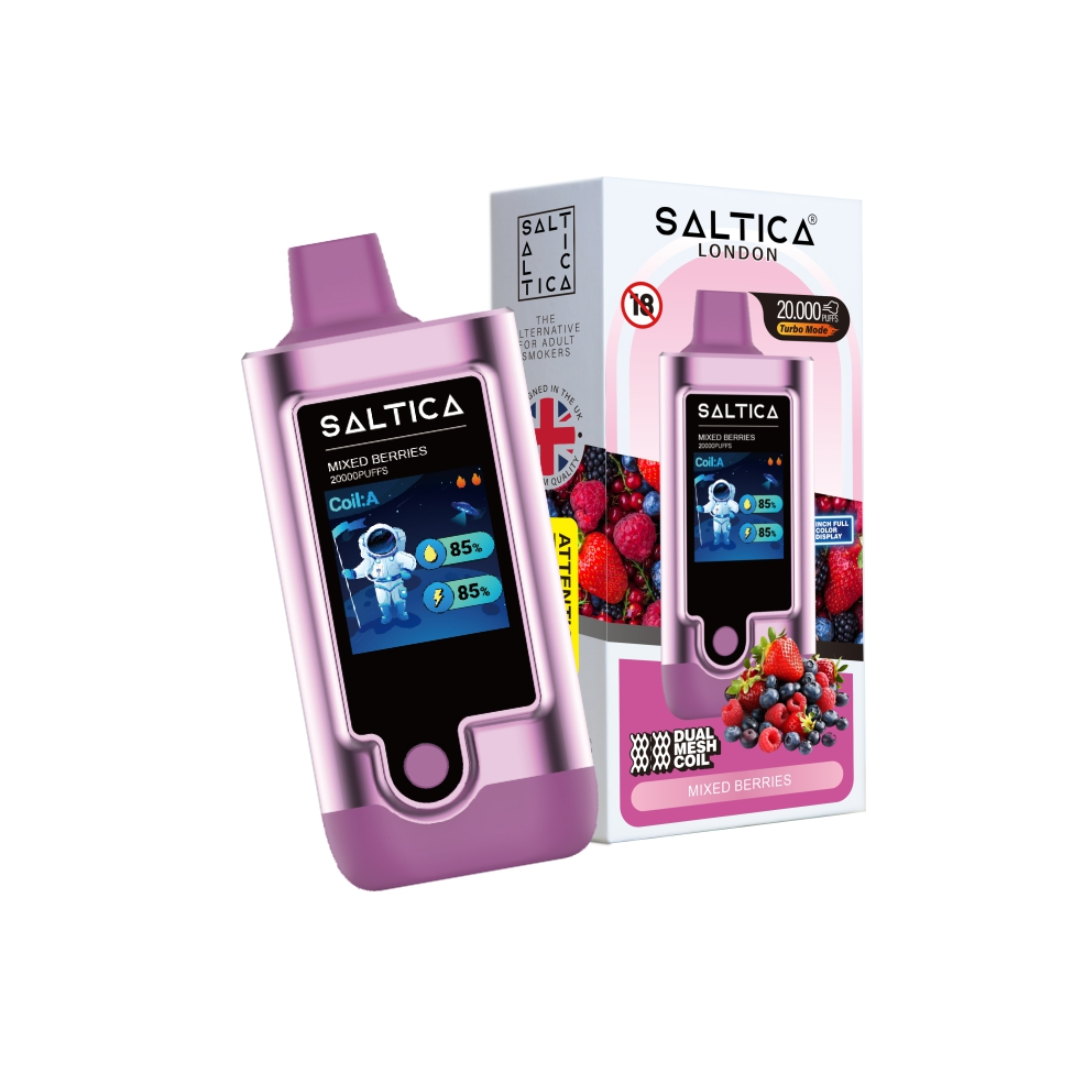 Saltica Digital 20000 Mixed Berries Kullan At Vape Bar
