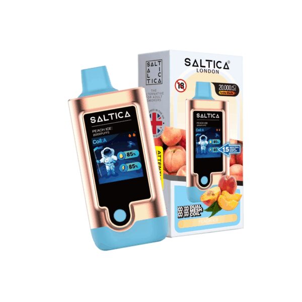 Saltica Digital 20000 Peach Ice Kullan At Vape Bar