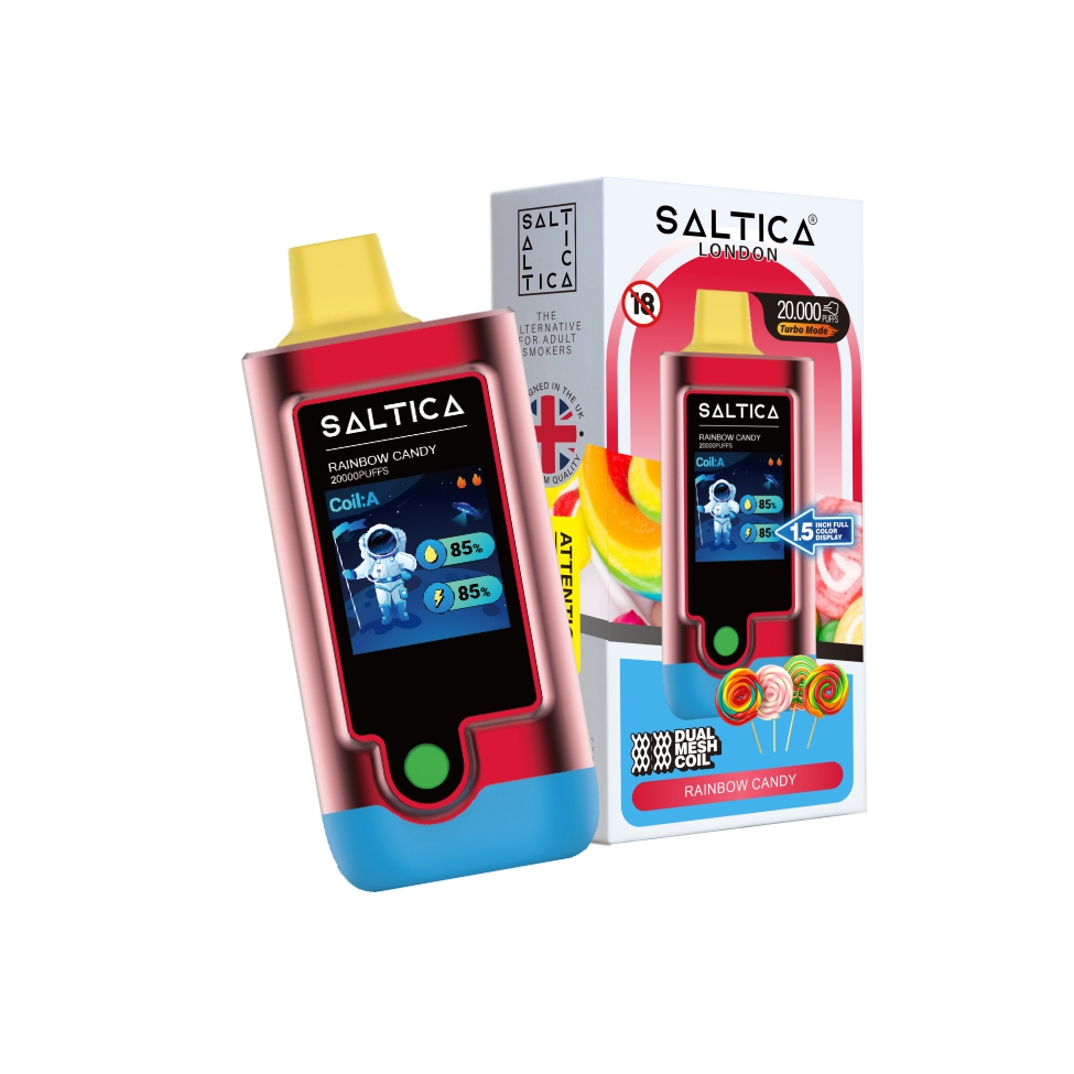 Saltica Digital 20000 Rainbow Candy Kullan At Vape Bar