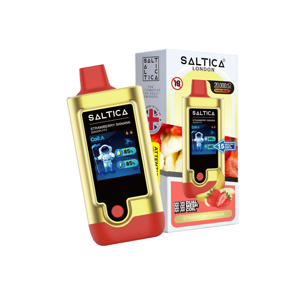 Saltica Digital 20000 Strawberry Banana Kullan At Vape Bar