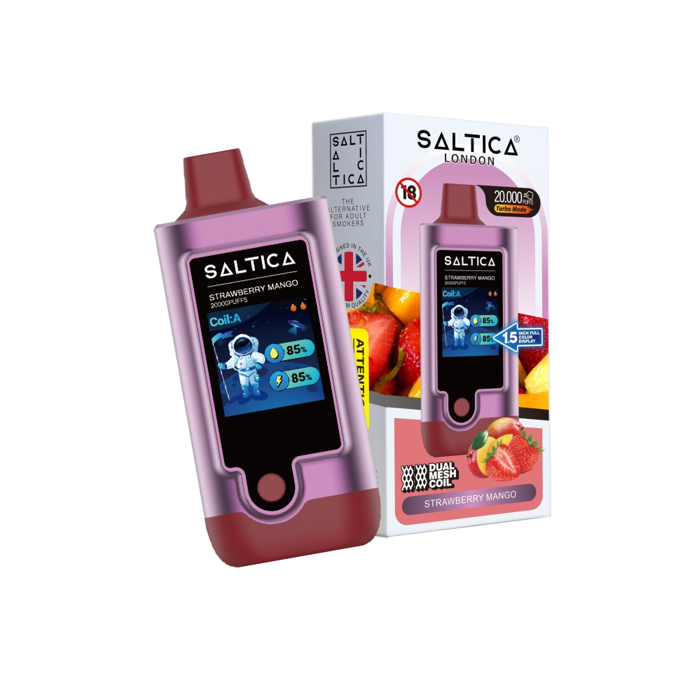 Saltica Digital 20000 Strawberry Mango Kullan At Vape Bar
