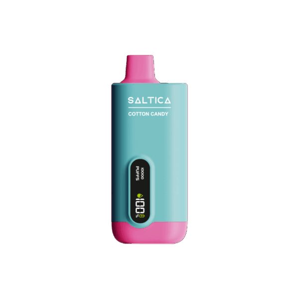 Saltica Ekranlı 10000 Cotton Candy Kullan At Vape Bar