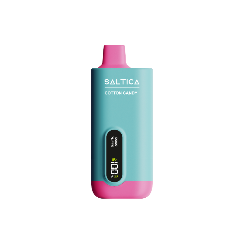 Saltica Ekranlı 10000 Cotton Candy Kullan At Vape Bar