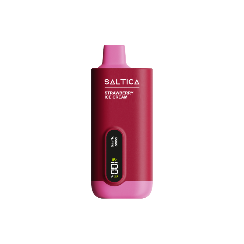 Saltica Ekranlı 10000 Strawberry Ice Cream Kullan At Vape Bar
