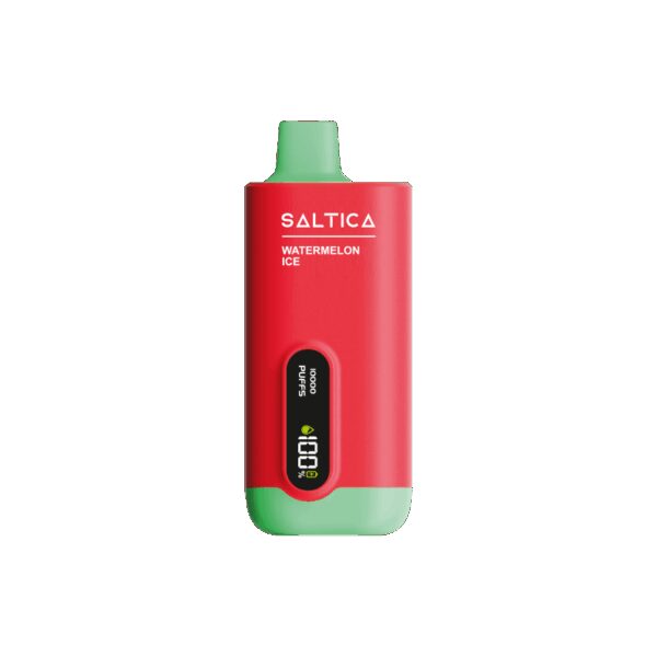 Saltica Ekranlı 10000 Watermelon Ice Kullan At Vape Bar