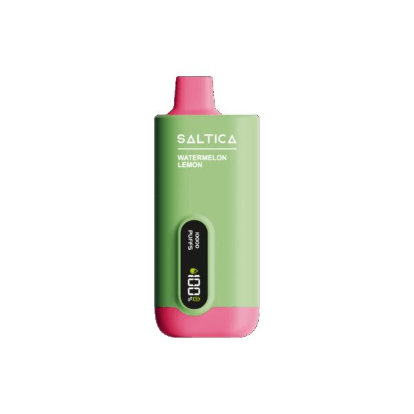 Saltica Ekranlı 10000 Watermelon Lemon Kullan At Vape Bar
