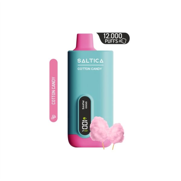 Saltica Ekranlı 12000 Cotton Candy Kullan At Vape Bar