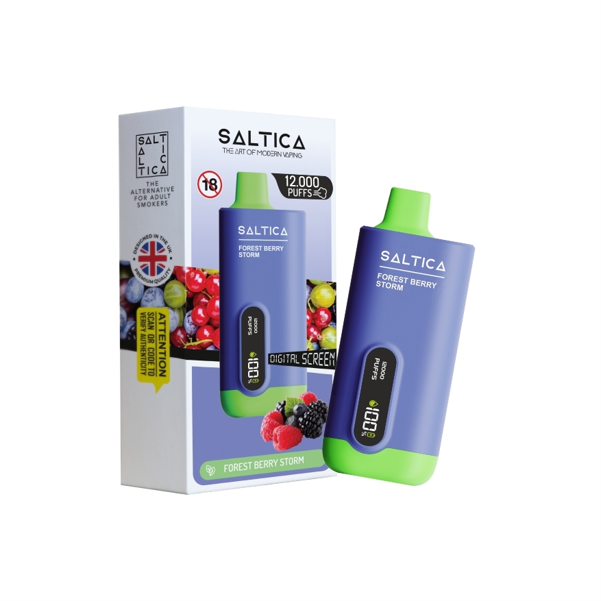 Saltica Ekranlı 12000 Forest Berry Storm Kullan At Vape Bar