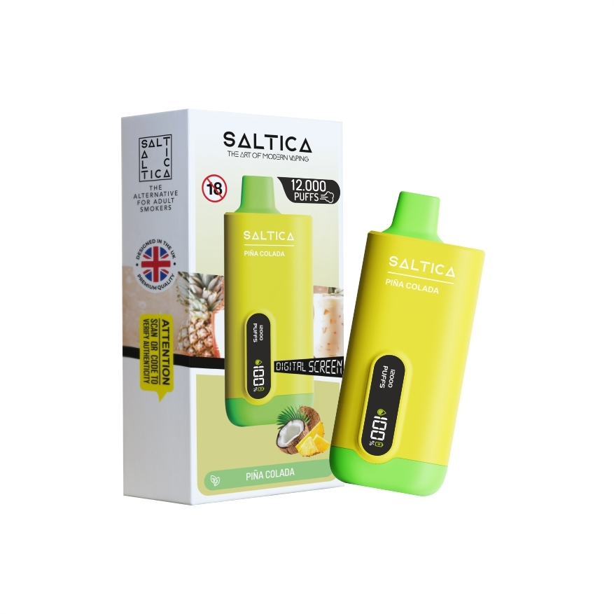 Saltica Ekranlı 12000 Pina Colada Kullan At Vape Bar