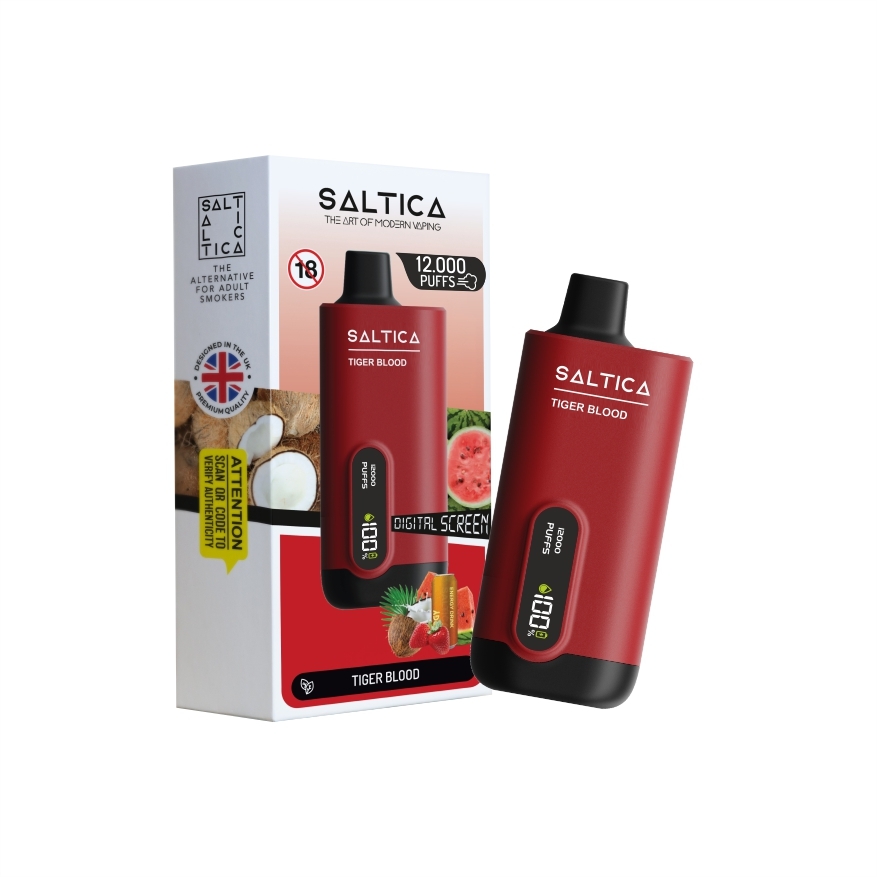 Saltica Ekranlı 12000 Tiger Blood Kullan At Vape Bar