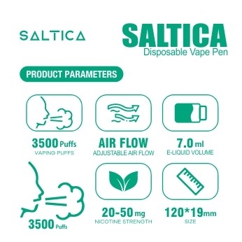 Saltica Fresh Mint Kullan At Vape Pen