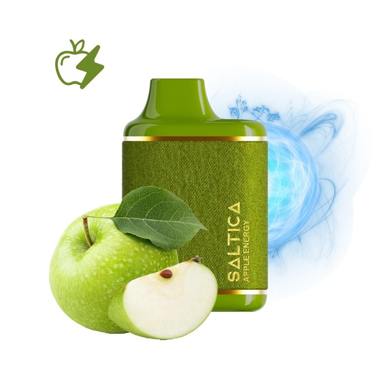Saltica Leather 7000 Apple Energy Kullan At Vape Bar