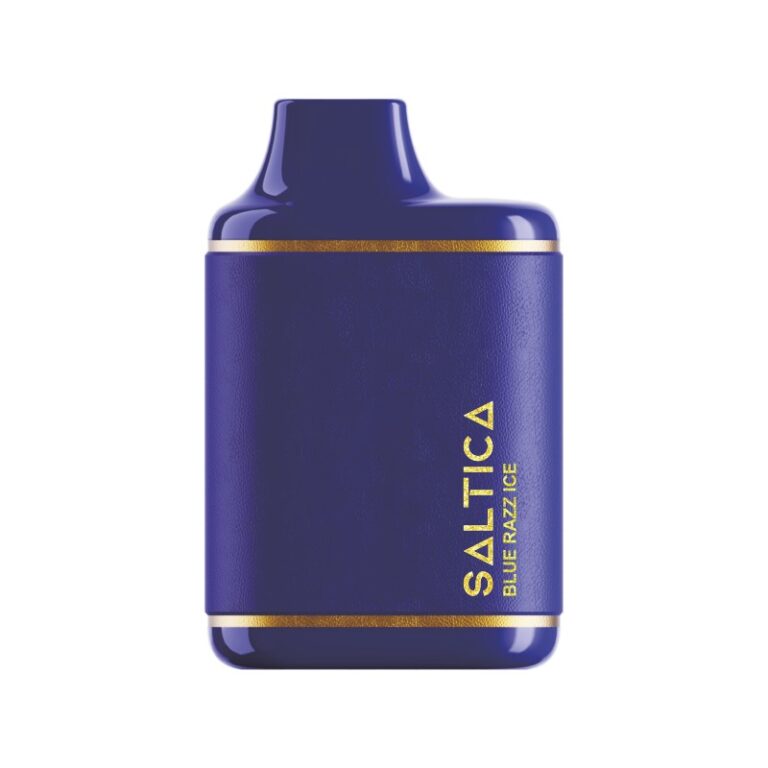 Saltica Leather 7000 Blue Razz Ice Kullan At Vape Bar