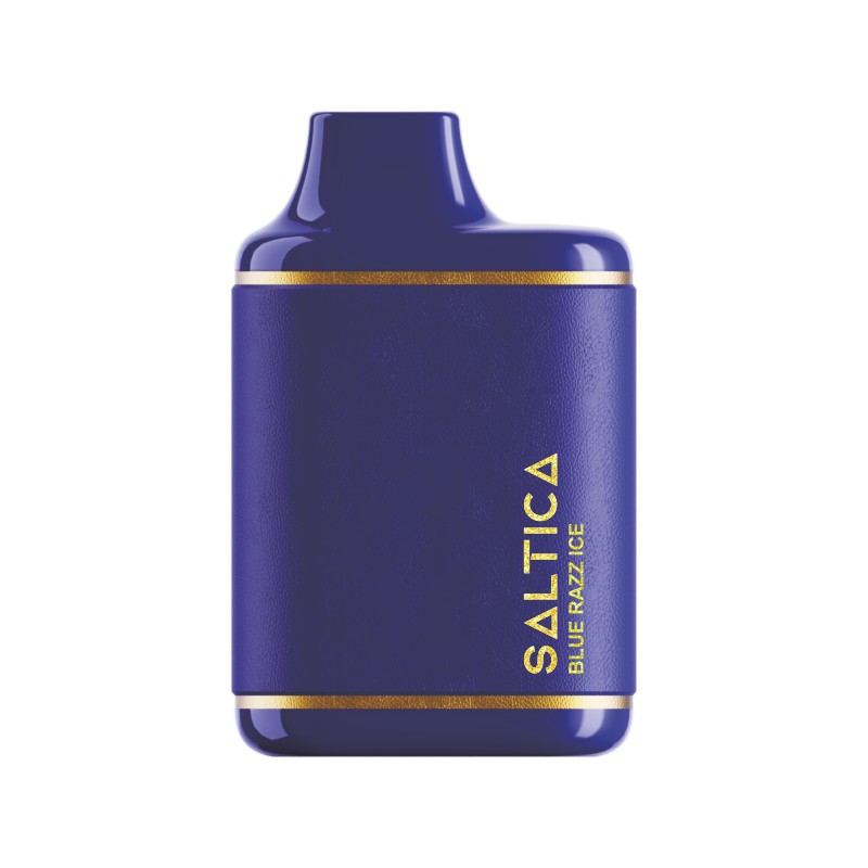 Saltica Leather 7000 Blue Razz Ice Kullan At Vape Bar