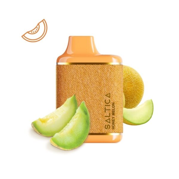 Saltica Leather 7000 Honey Melon Kullan At Vape Bar