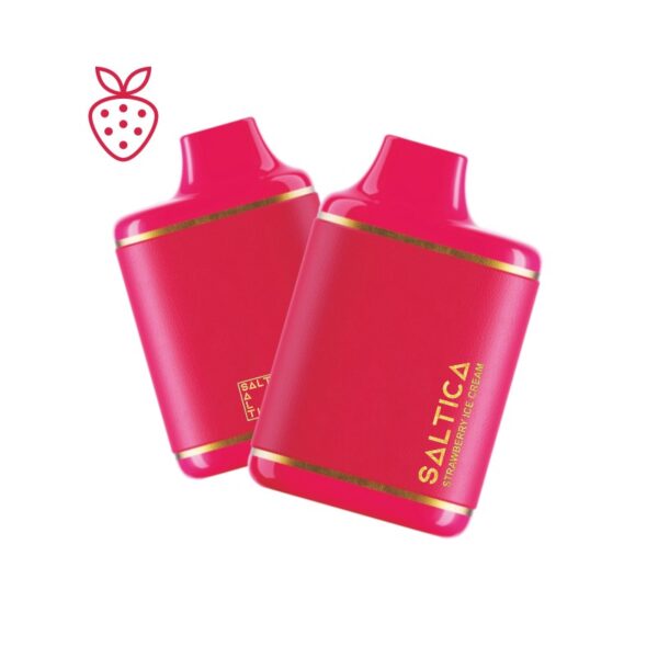 Saltica Leather 7000 Strawberry Ice Cream Kullan At Vape Bar