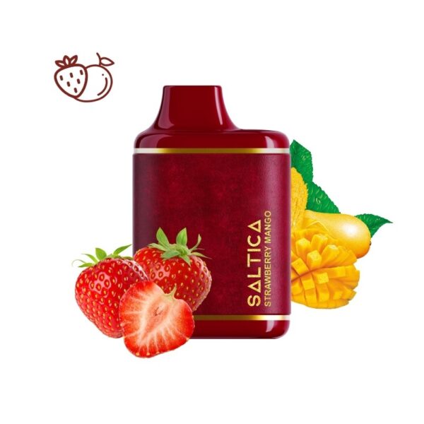 Saltica Leather 7000 Strawberry Mango Kullan At Vape Bar