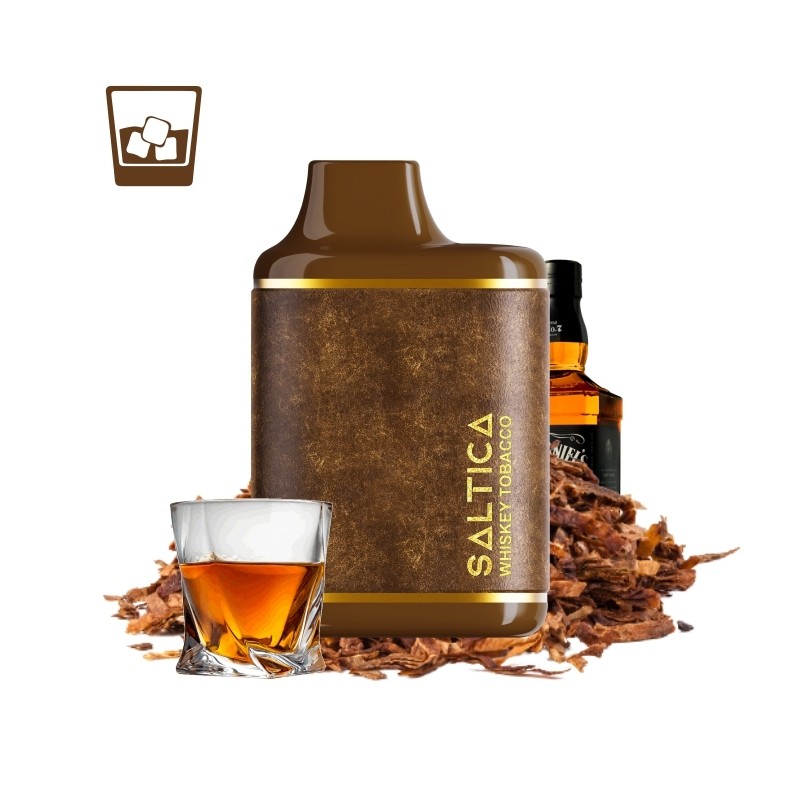 Saltica Leather 7000 Whiskey Tobacco Kullan At Vape Bar