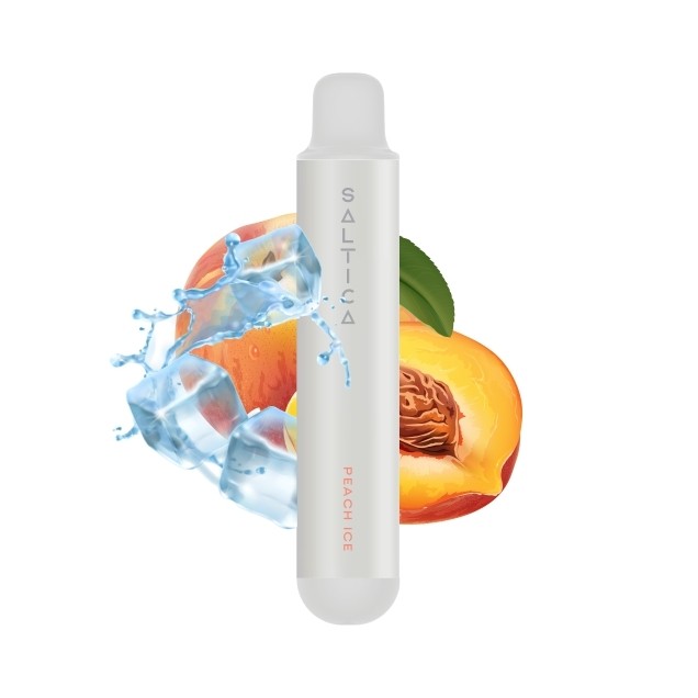 Saltica Pearl Peach Ice 600 Kullan At Vape Pen 20 mg