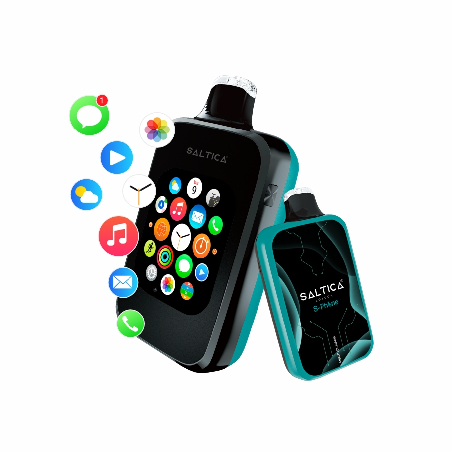 Saltica S-Phone 30000 Menthol Mania Kullan At Vape Bar