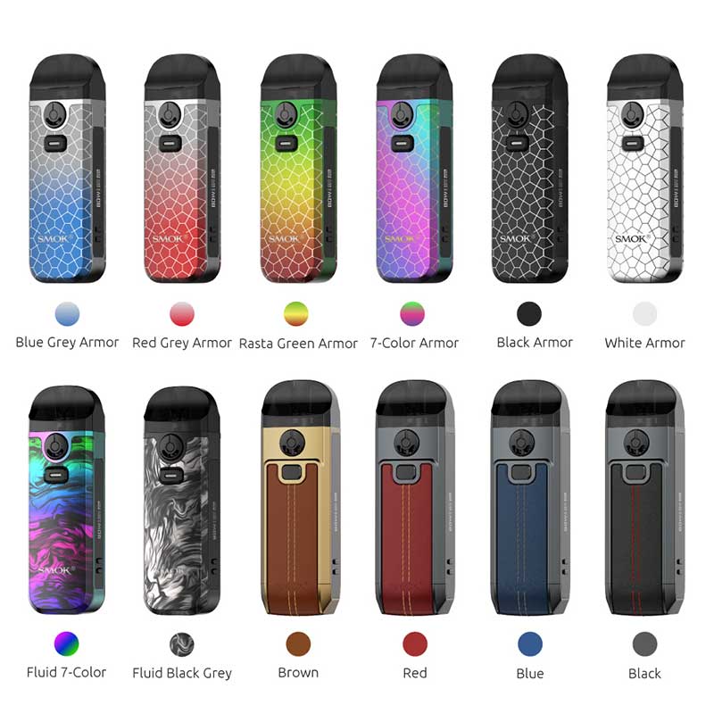 Smok Nord 4 Pod Mod Renkleri