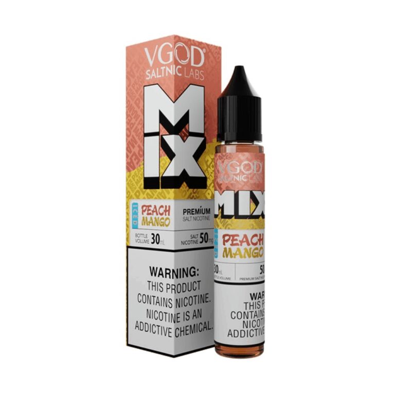 Vgod Peach Mango Mix Iced Salt Likit