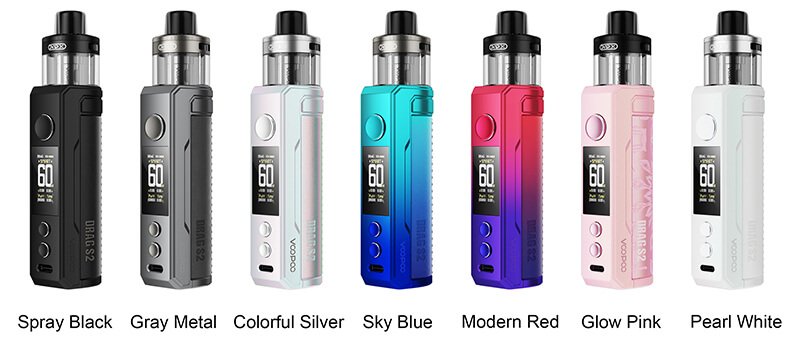 voopoo drag s2 pod mod renkler