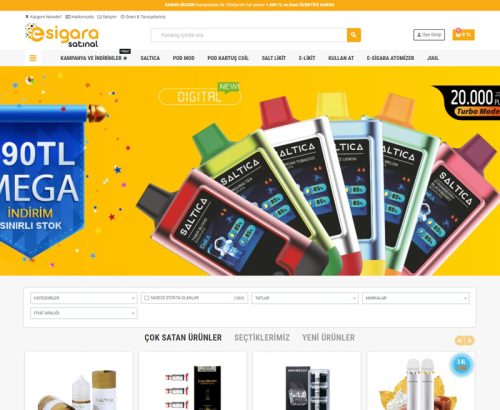 e-sigara satinal